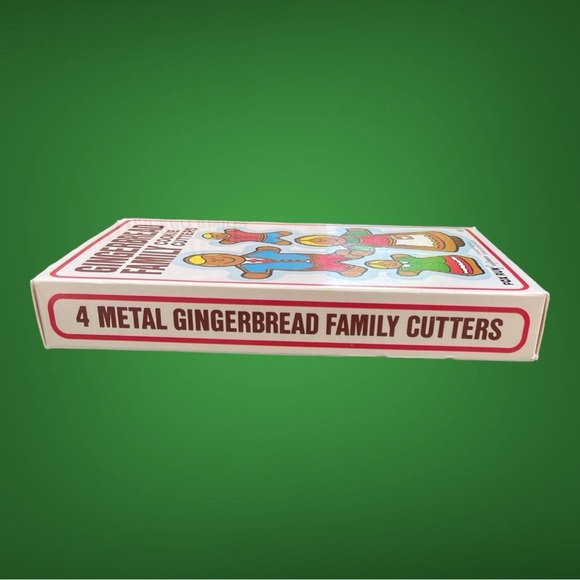 Vintage Gingerbread Family Cookie Cutters - Picture 3 of 5